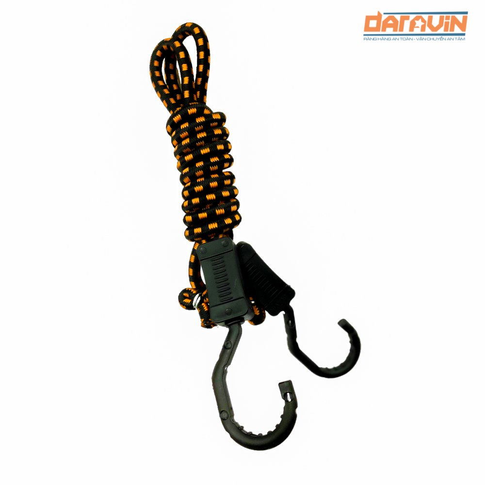 Dây Thun Ràng Tăng Chỉnh DARAVIN 2M Móc Nhựa Lõi Thép Phiên Bản Mới Chịu Tải Lớn - Motowolf Việt Nam Chính Hãng