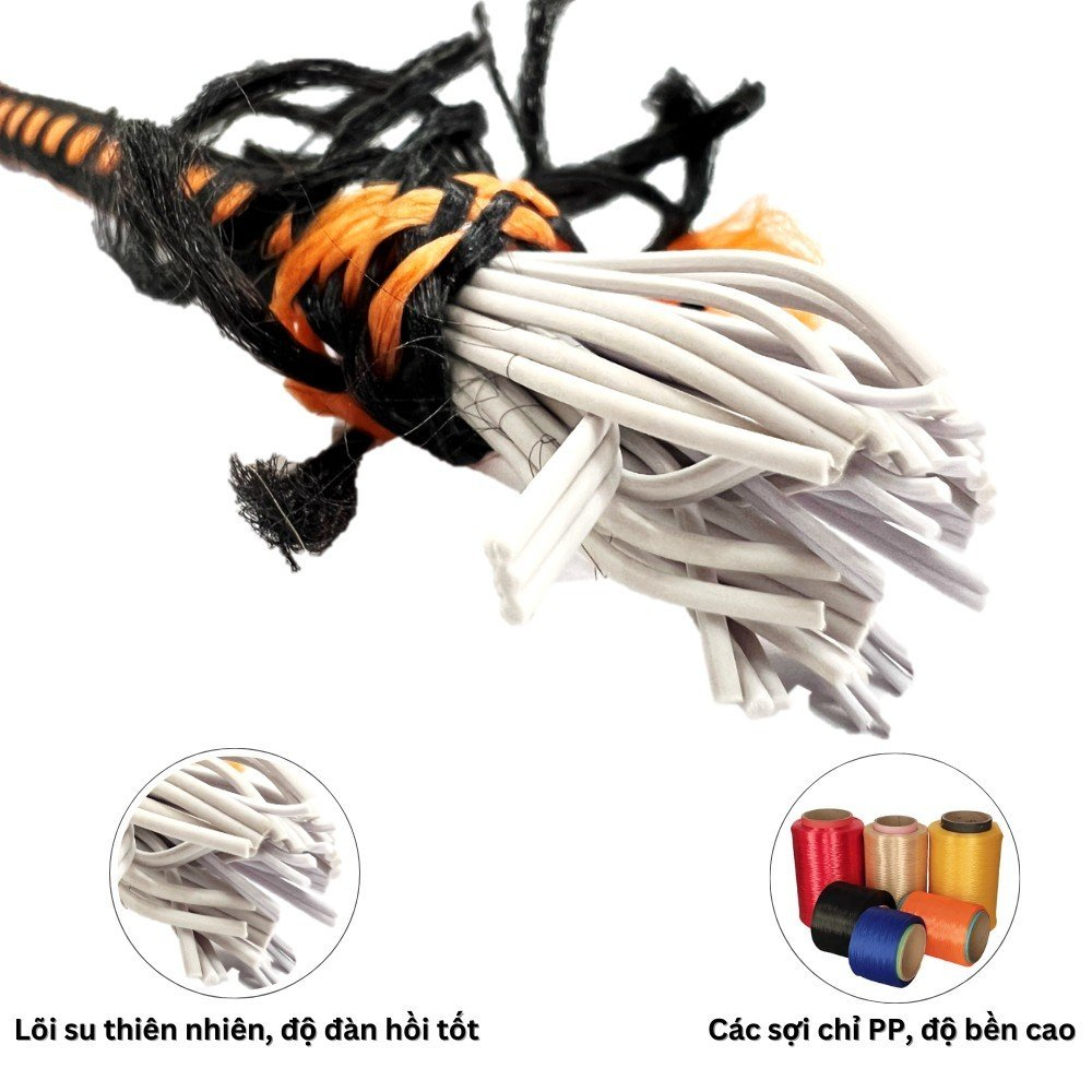 Dây Thun Ràng Tăng Chỉnh DARAVIN 2M Móc Nhựa Lõi Thép Phiên Bản Mới Chịu Tải Lớn - Motowolf Việt Nam Chính Hãng