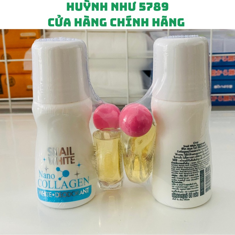 01 Lăn Khử Mùi Snail Thái Lan 50ml