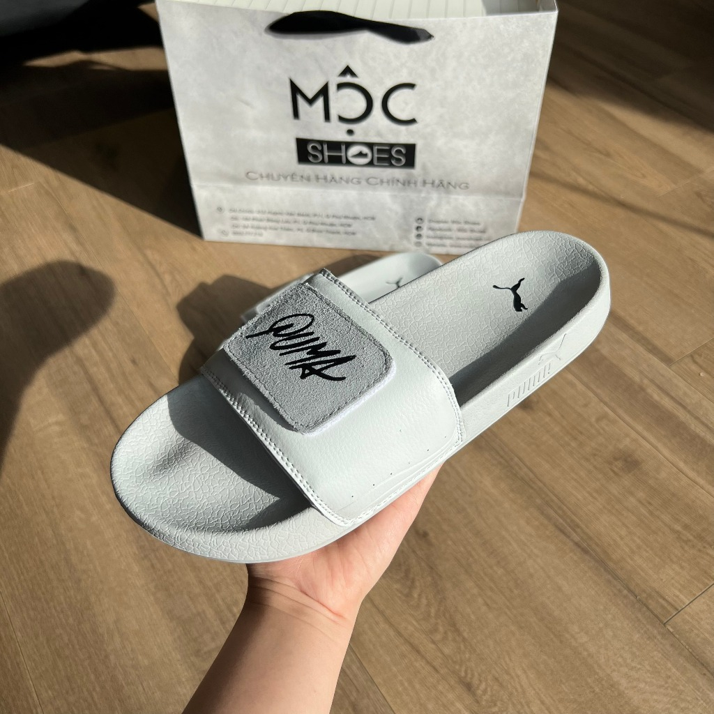 Dép P.U.M.A SUEDE  LEADCAT - *ĐEN / SỌC SUEDE*