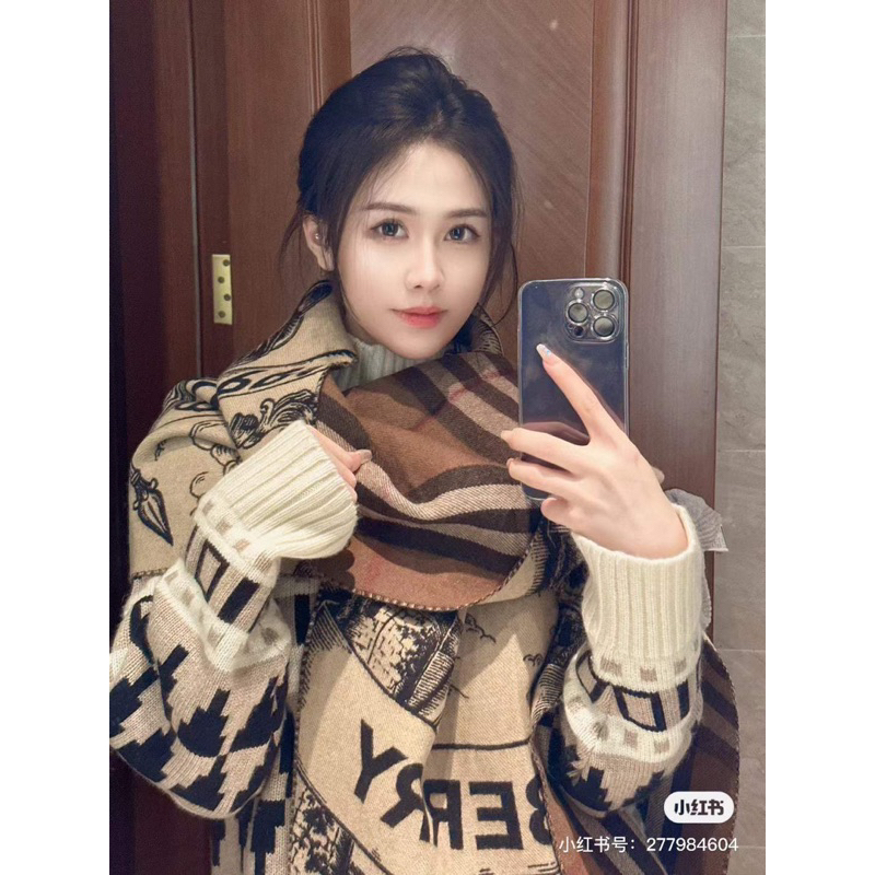 Khăn dạ 2 mặt BBR mẫu mới nhất 2023