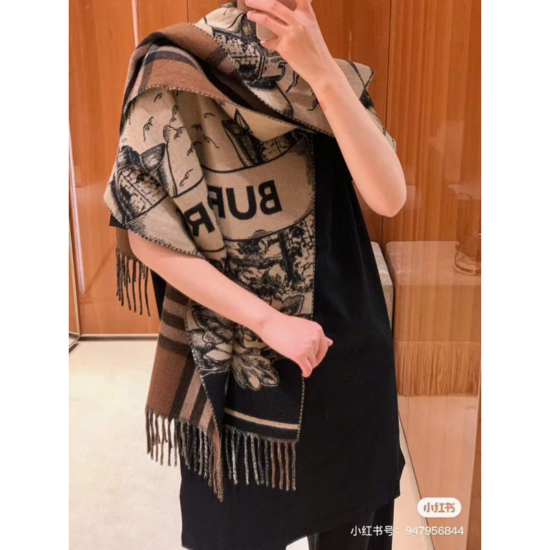 Khăn dạ 2 mặt BBR mẫu mới nhất 2023