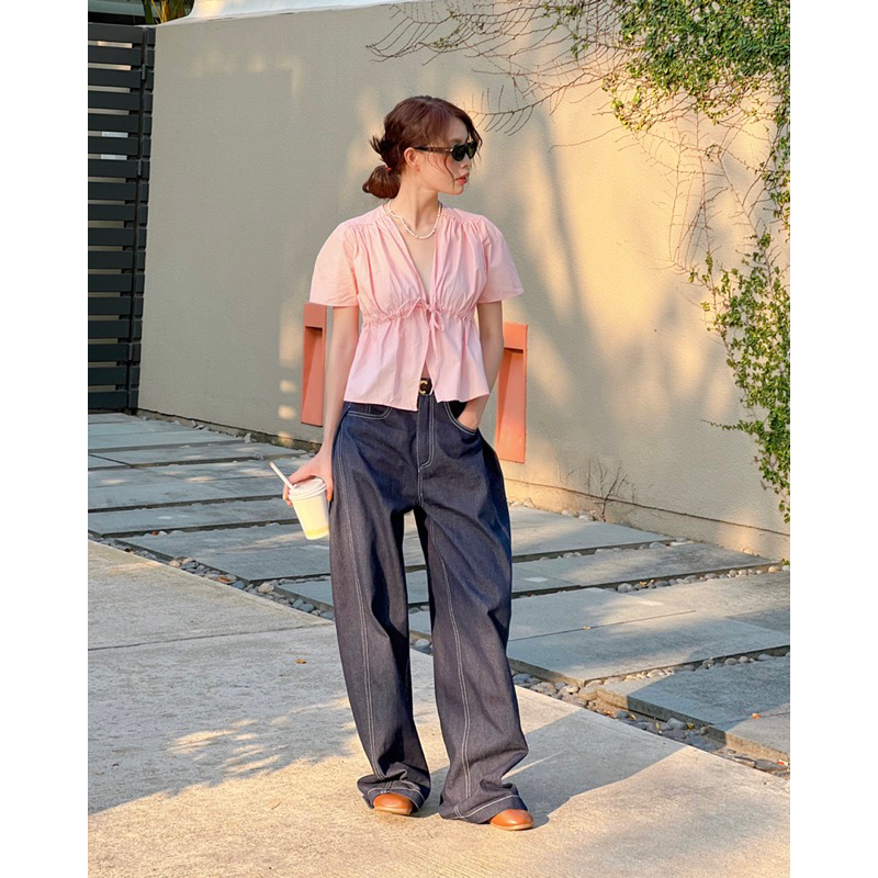 Ruly.studio - Áo rút dây 3 màu