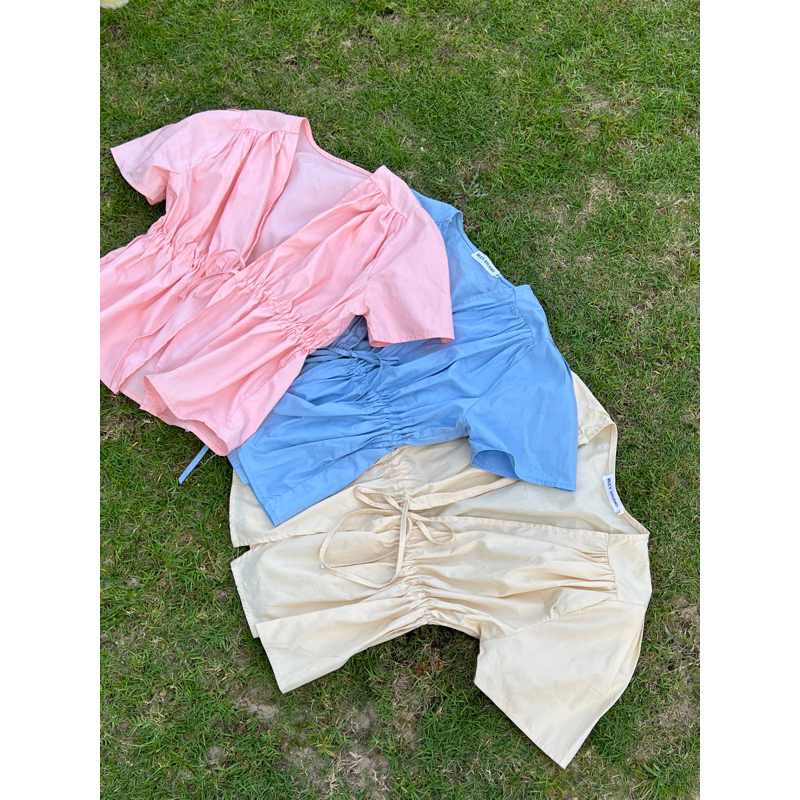 Ruly.studio - Áo rút dây 3 màu