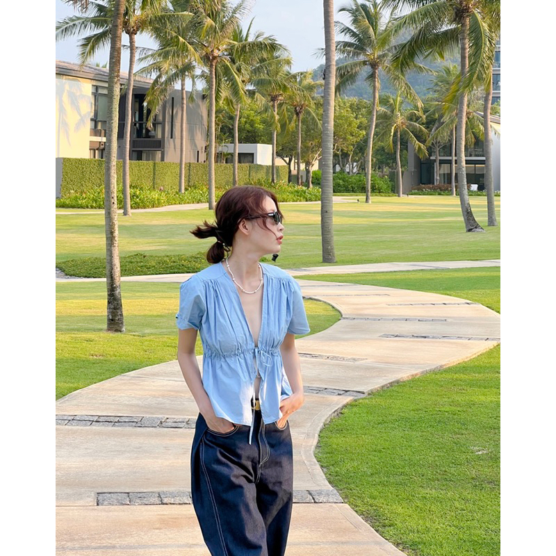 Ruly.studio - Áo rút dây 3 màu