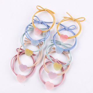 set 5 sợi cột tóc nhiều hình cho bé gái