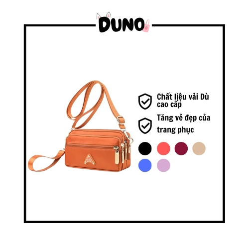 Túi dù đeo chéo đeo vai nhiều ngăn phong cách thời trang
