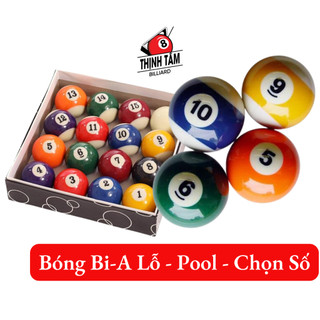 Lẻ bóng bida lỗ - bóng bi-a pool bình dân