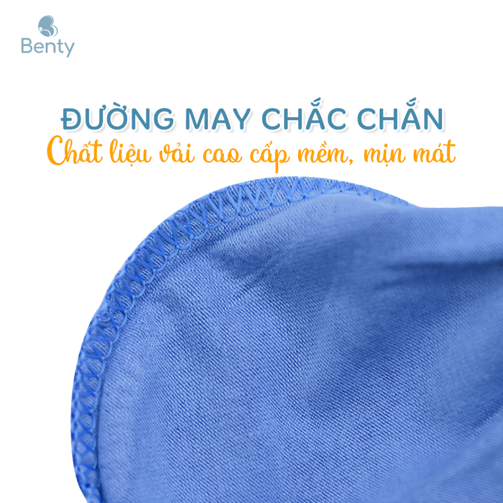 Set bao tay bao chân BENTY cao cấp mềm mịn an toàn da bé, combo bao tay bao chân giữ ấm cho bé