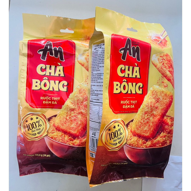 Bánh gạo nướng An chà bông 145,6g-có ship hỏa tốc HCM