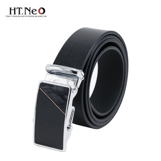 Dây lưng nam HT.NEO da trâu nguyên miếng, mặt khóa sang trọng, chống xước, chống gỉ DL-01( mặt khóa giao ngẫu nhiên)