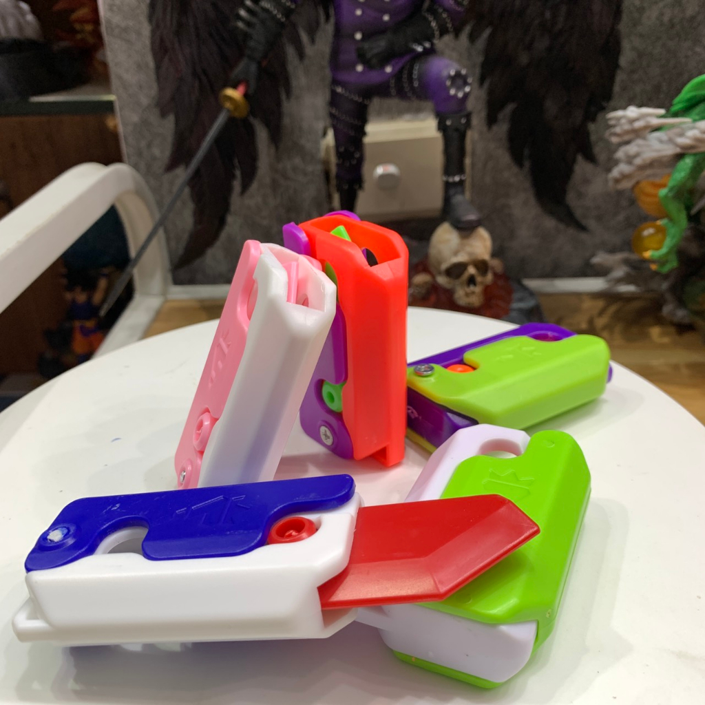 Dao cà rốt in 3d vui nhộn - đồ chơi trẻ em không sát thương - đồ chơi khoa học- hot trend