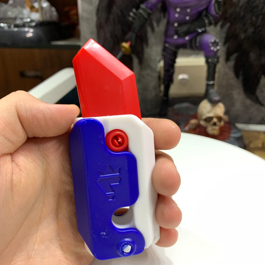 Dao cà rốt in 3d vui nhộn - đồ chơi trẻ em không sát thương - đồ chơi khoa học- hot trend