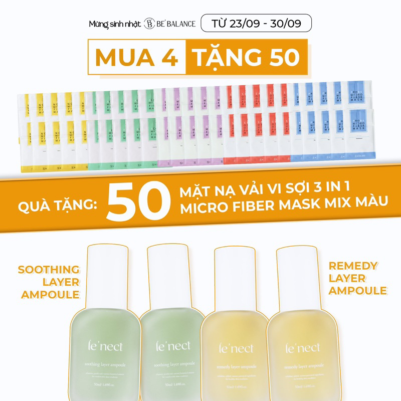 Combo tinh nhất soothing và remedy Lenect