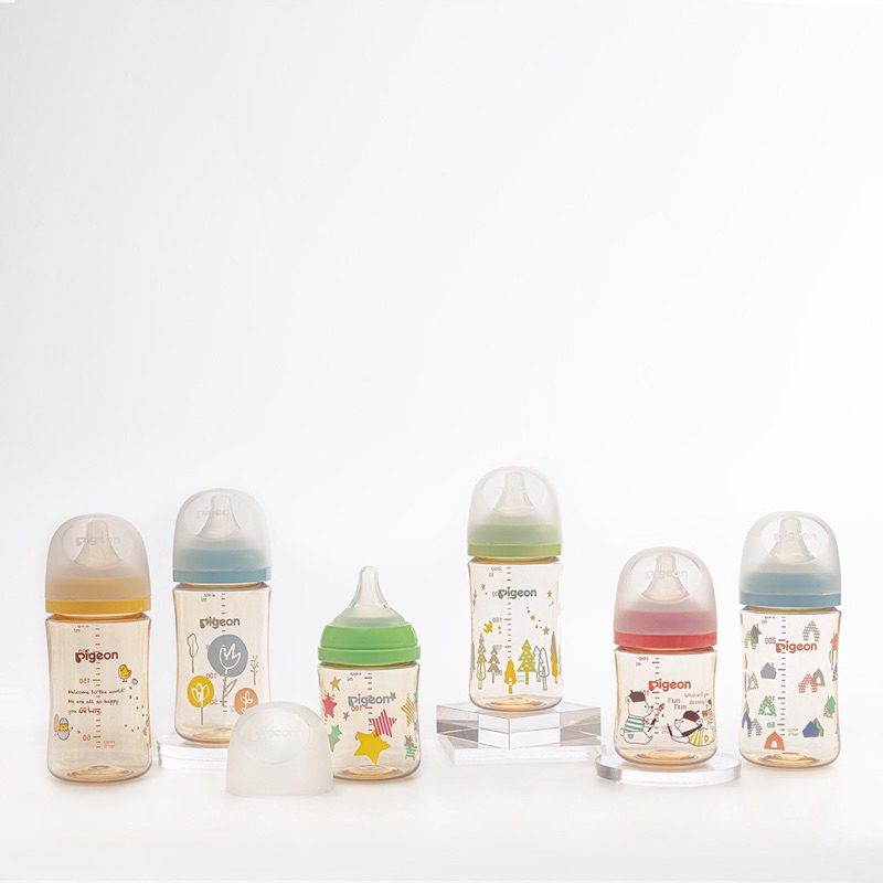 CHÍNH HÃNG mẫu mới 2022 Bình sữa PPSU Pigeon nội địa nhật 160ml/240ml