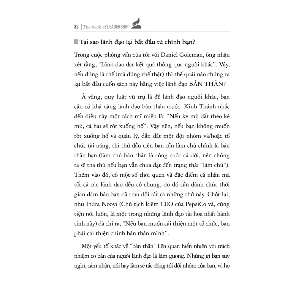 Sách - The Book Of Leadership - Dẫn Dắt Bản Thân, Đội Nhóm Và Tổ Chức Vươn Xa
