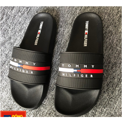 Dép Tommy Quai Ngang, Dép Nam Nữ Đế Cao Su Non Chống Thấm Nước, Hottrend 2023 Sumishop