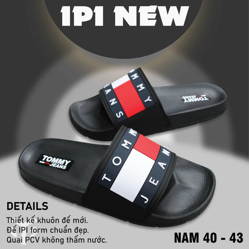 Dép Nam Nữ Tommy Quai Ngang, Dép Đế Cao Su Non Siêu Êm, Mẫu Mới Nhất 2023  LittleStore