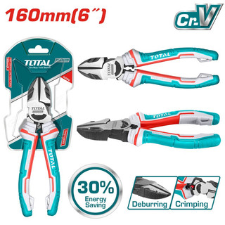 Kìm cắt 6in cao cấp thép cr-v total tht230606s