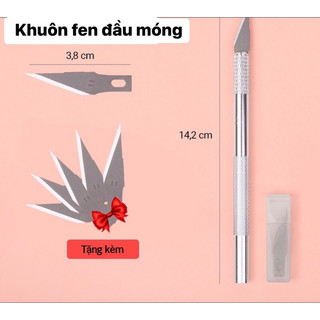 Dao cắt bột đắp móng tay [ Hanna Nail mi]