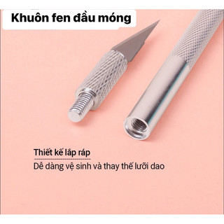 Dao cắt bột đắp móng tay [ Hanna Nail mi]