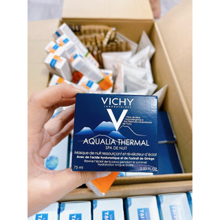 Vichy - Mặt Nạ Ngủ Dưỡng Ẩm Giúp Làm Sáng Và Phục Hồi Da Nhanh Chóng Vichy Aqualia Thermal Night Spa 75ml