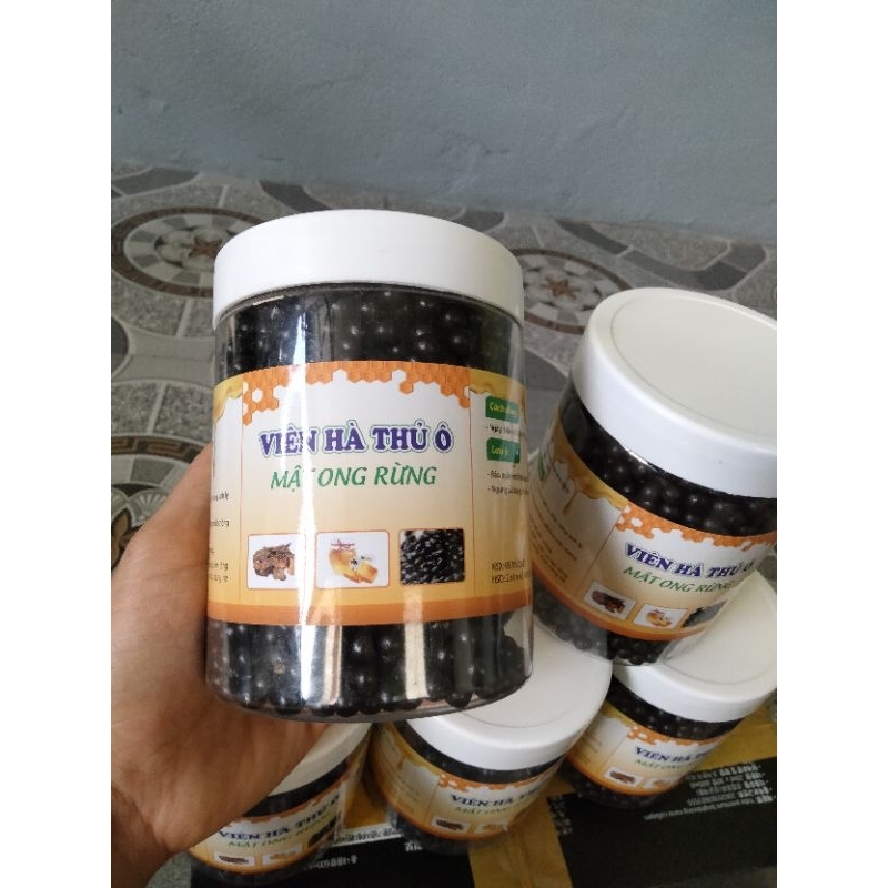 Viên hà thủ ô đỏ mật ong 500g