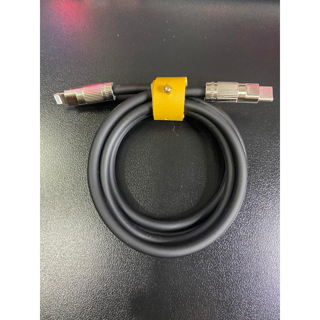 Dây cáp sạc nhanh cá mập Max 120W bằng kim loại sắt và silicon siêu dẻo chống đứt gãy hỗ trợ sạc siêu nhanh