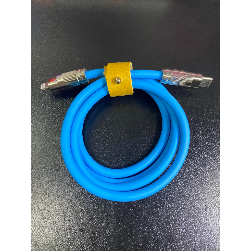 Dây cáp sạc nhanh cá mập Max 120W bằng kim loại sắt và silicon siêu dẻo chống đứt gãy hỗ trợ sạc siêu nhanh