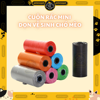 Túi đựng phân chó mèo túi hốt phân túi rác mini túi dọn phân chó mèo