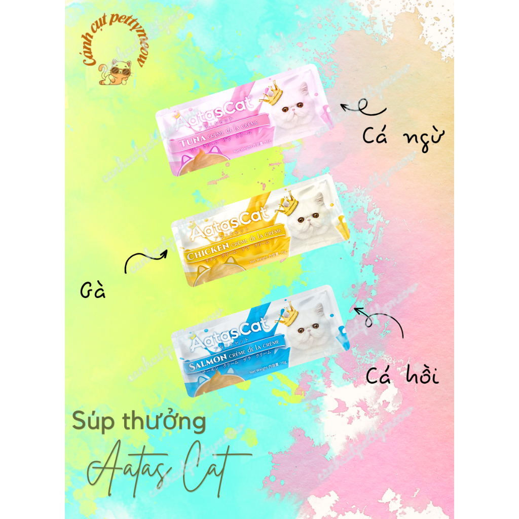 Súp thưởng AATAS CHO MÈO