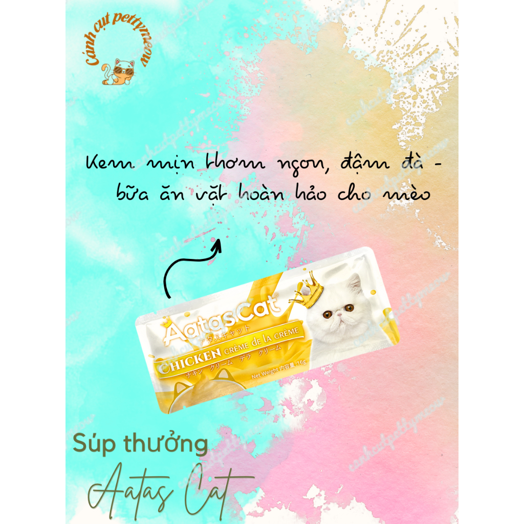 Súp thưởng AATAS CHO MÈO