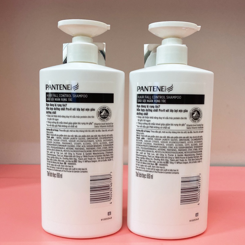 Dầu gội Pantene  650ml
