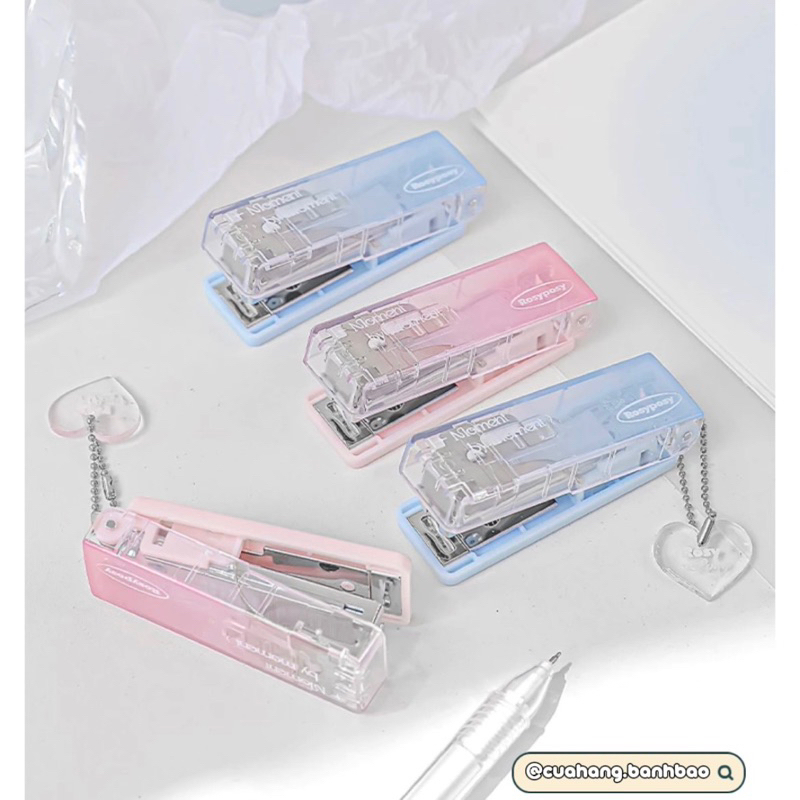 ROSYPOSY GHIM BẤM GIẤY MINI CHẤT LƯỢNG CAO, CÓ KÈM MÓC KHOÁ | CHBB