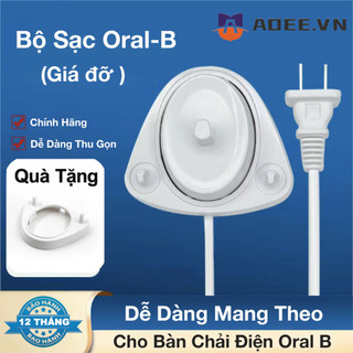 Sạc bàn chải điện braun oral b oral b chính hãng,cho bàn chải đánh răng điện oral b,d12,d16 pro 2 2000 /pro 2 2500/pro 3