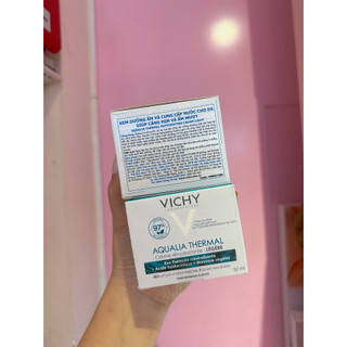Vichy - Kem dưỡng ẩm và cung cấp nước cho da giúp căng mịn và ẩm mượt Vichy Aqualia Thermal Rehydrating Cream-Light 50ml