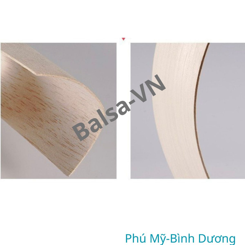 Gỗ balsa siêu nhẹ làm máy bay mô hình, mô hình thủ công, độ dày nhiều kích thước 1.5, 2, 3, 4, 5, 6,8