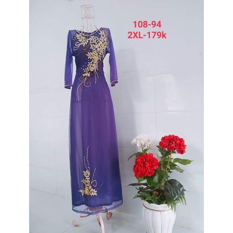 Áo dài mẹ-xui gia -2hand.030923