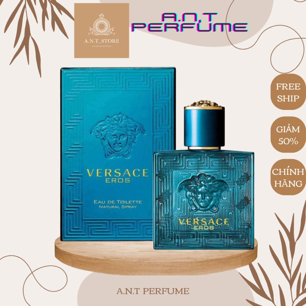 Nước hoa nam VERSACE EROS lịch lãm đẳng cấp phái mạnh .mùi hương nam tính , mạnh mẽ , cuốn hút, thể thao, lưu hương lâu