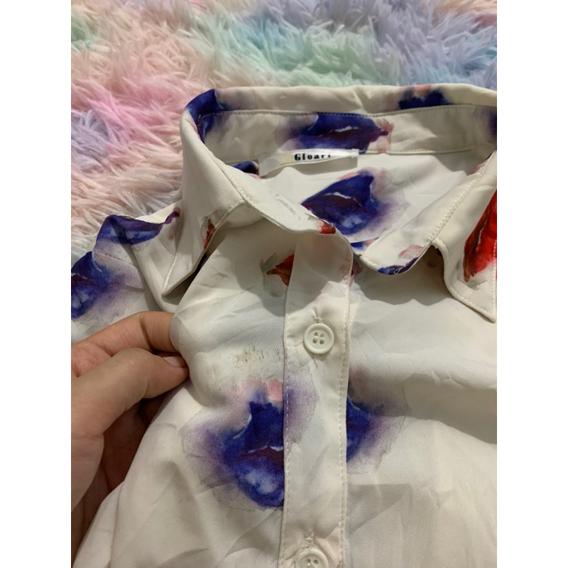 Áo sơ mi họa tiết xinh