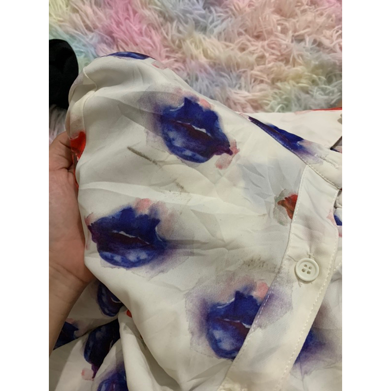 Áo sơ mi họa tiết xinh