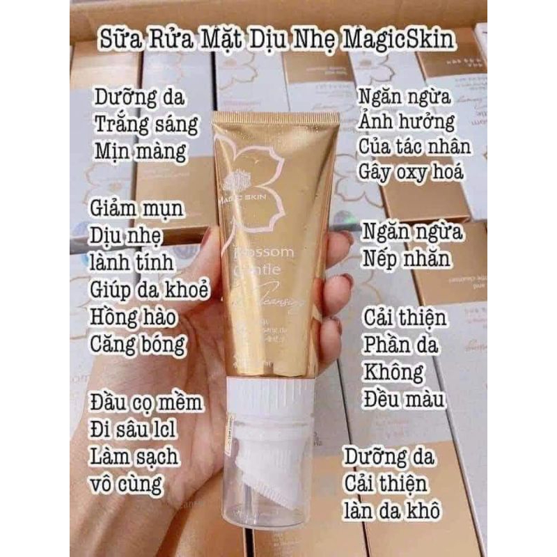 sữa rửa mặt magic skin