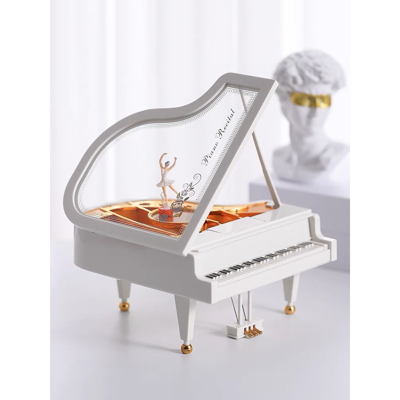 Mô Hình Máy Phát Nhạc Hình Cây Đàn Piano Làm Đồ Decor Trang Trí, Quà Lưu Niệm, Quà Sinh Nhật