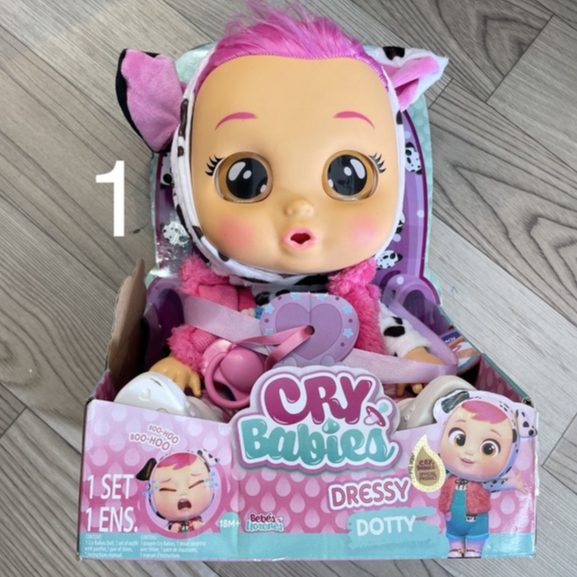 Búp bê em bé biết khóc cười - cry babier doll