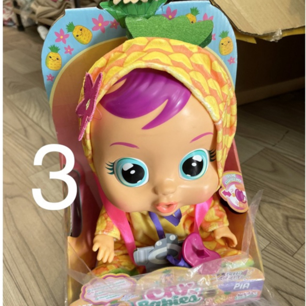 Búp bê em bé biết khóc cười - cry babier doll