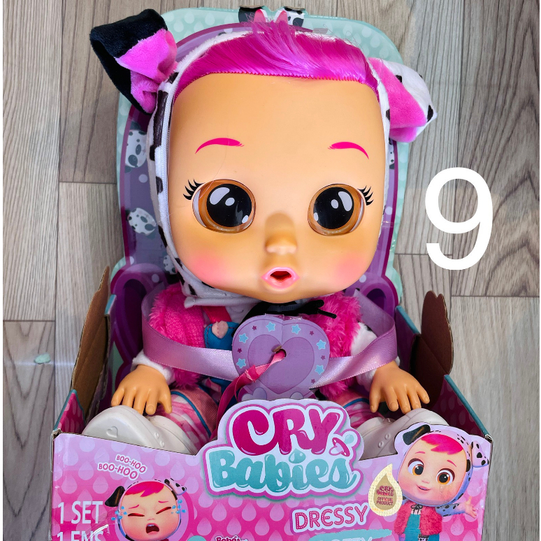 Búp bê em bé biết khóc cười - cry babier doll