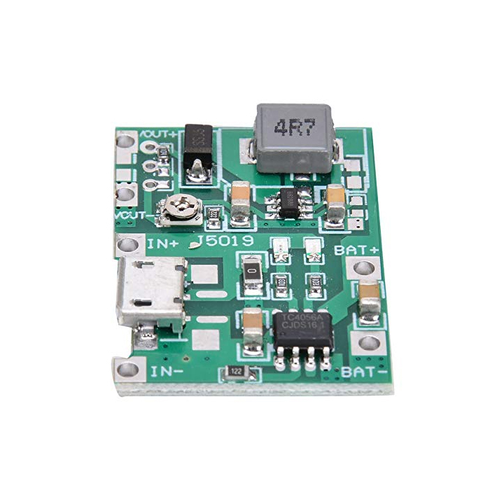 Mạch Sạc Pin 18650 Tích Hợp Tăng áp 4V~27V J5019