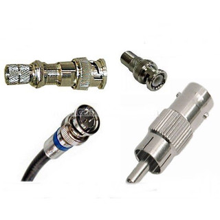 Jack BNC Nối Cáp Đồng Trục Cho Camera