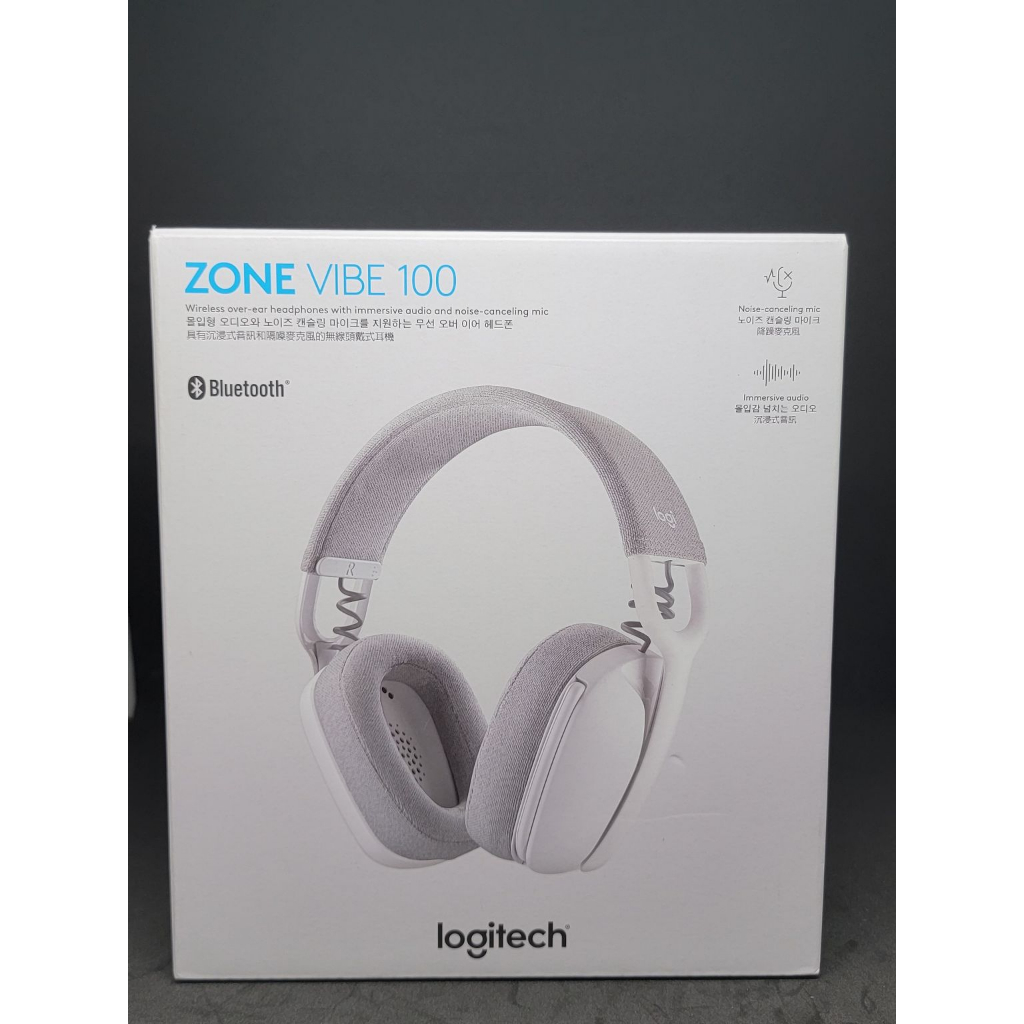 Tai nghe không dây Logitech zone vibe 100 có micro