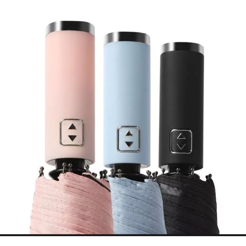 Dù nhật đóng mở tự động  2 lớp chống tia UV